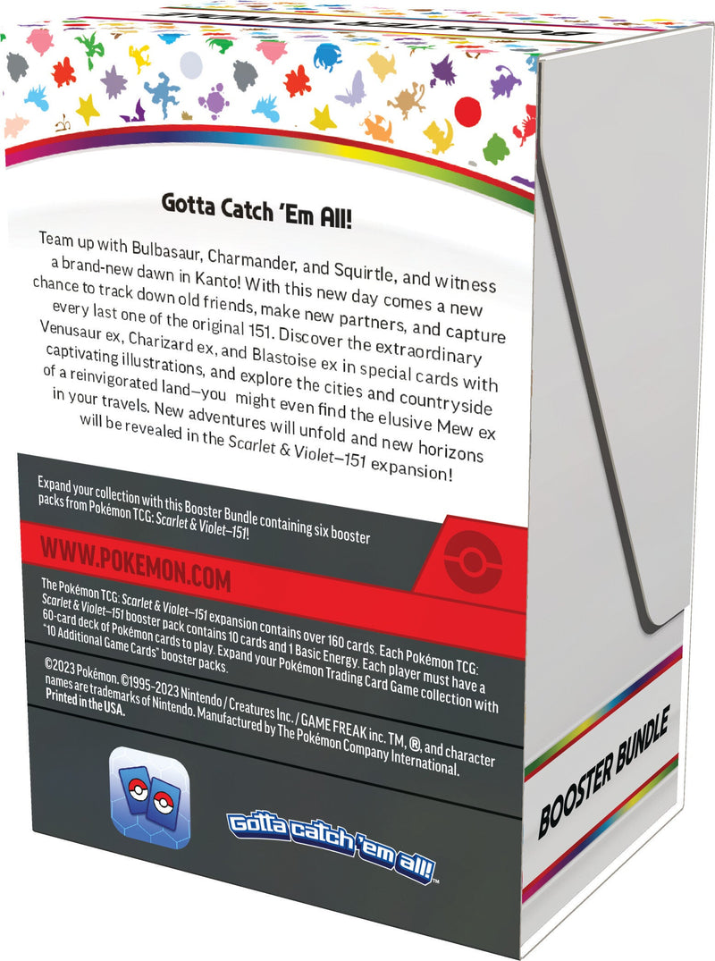 Scarlet & Violet: 151 - Booster Bundle ONE PER HOUSEHOLD