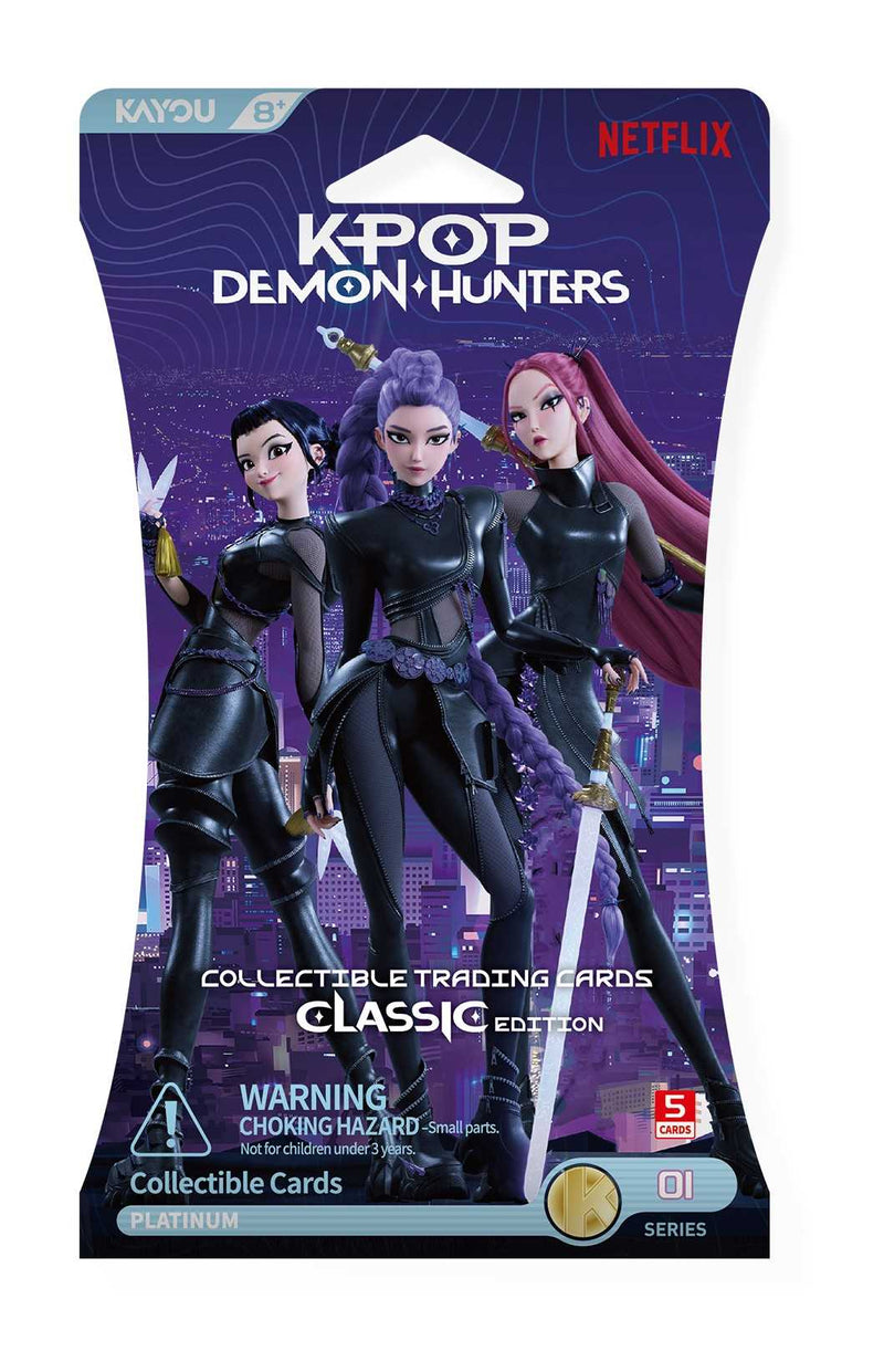 KPop Demon Hunters-Collectible Trading Cards-Classic Edition Blister