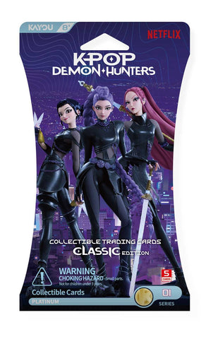 KPop Demon Hunters-Collectible Trading Cards-Classic Edition Blister