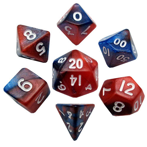 Fanroll - 10mm Mini Polyhedral Dice set