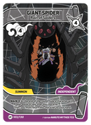 Image for Giant Spider — Rain of Spiders (103/130) (KSH) - Naruto Mythos TCG