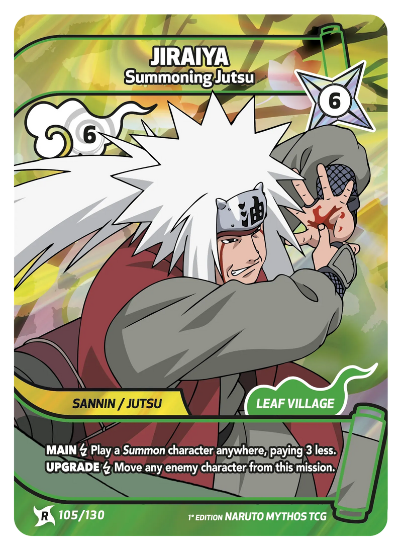 Image for Jiraiya — Summoning Jutsu (105/130) (KSH) - Naruto Mythos TCG