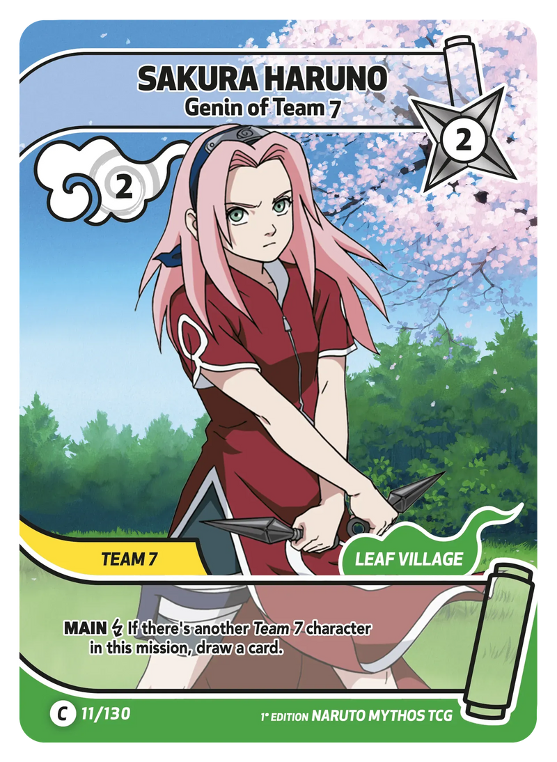 Image for Sakura Haruno — Genin of Team 7 (011/130) (KSH) - Naruto Mythos TCG