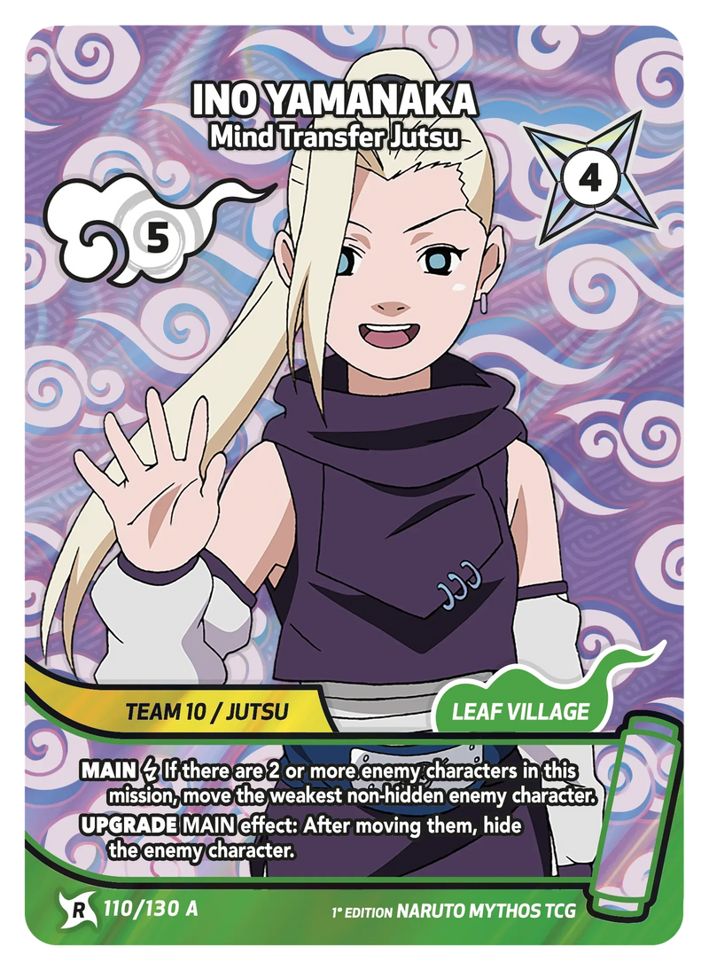 Image for Ino Yamanaka — Mind Transfer Jutsu (110/130 A) (KSH) - Naruto Mythos TCG
