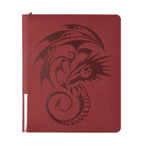 Card Codex Zipster Binder Regular - Blood Red