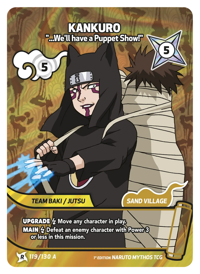 Image for Kankuro — ...We'll have a Puppet Show! (119/130 A) (KSH) - Naruto Mythos TCG