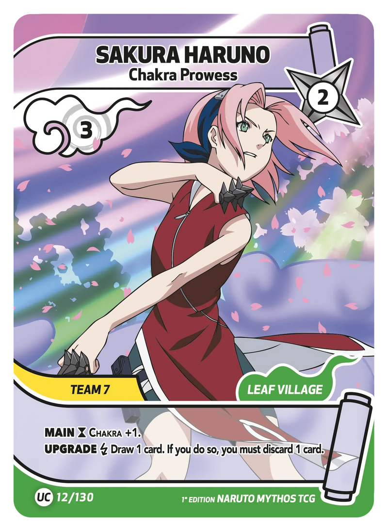 Image for Sakura Haruno — Chakra Prowess (012/130) (KSH) - Naruto Mythos TCG