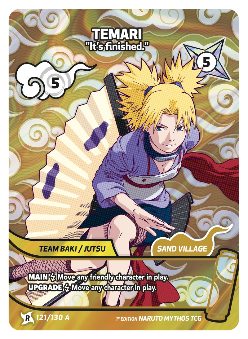 Image for Temari — It’s finished. (121/130 A) (KSH) - Naruto Mythos TCG
