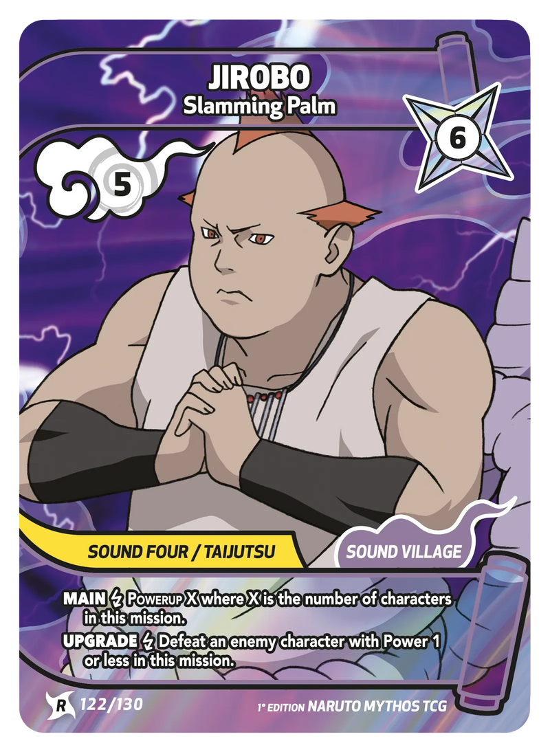 Image for Jirobo — Slamming Palm (122/130) (KSH) - Naruto Mythos TCG