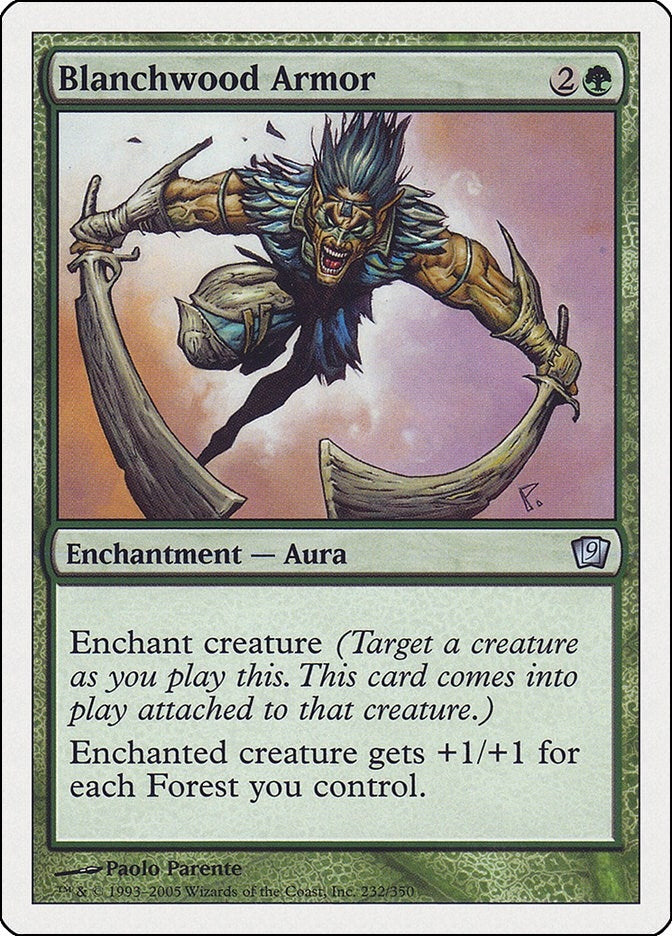 Image for Blanchwood Armor (232) [9th Edition]