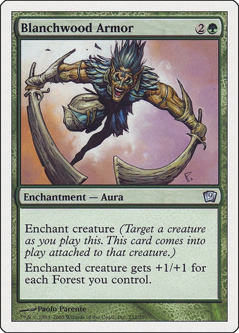 Image for Blanchwood Armor (232) [9th Edition]
