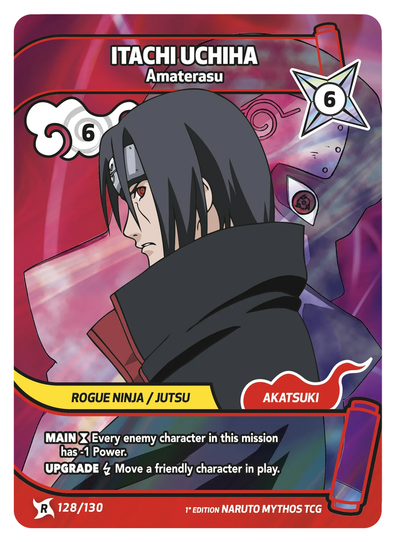 Image for Itachi Uchiha — Amaterasu (128/130) (KSH) - Naruto Mythos TCG