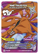 Image for Nine-Tailed Fox — You better be grateful to me… (129/130) (KSH) - Naruto Mythos TCG