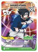 Image for Sasuke Uchiha — Last of the Uchiha Clan (013/130) (KSH) - Naruto Mythos TCG