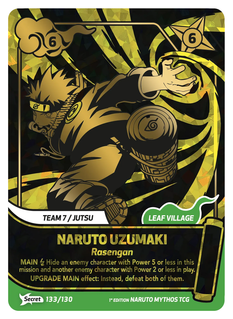 Image for Naruto Uzumaki — Rasengan (133/130) (KSH) - Naruto Mythos TCG