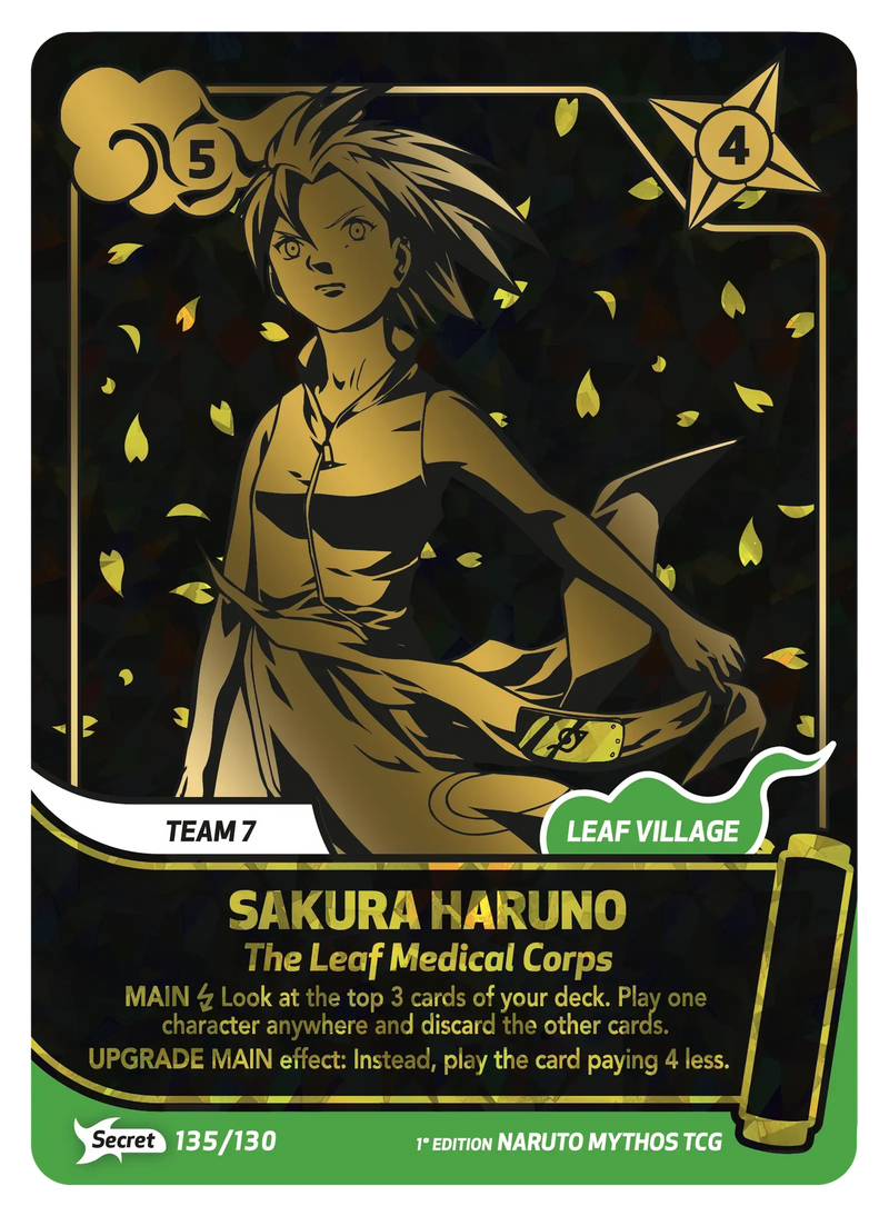 Image for Sakura Haruno — The Leaf Medical Corps (135/130) (KSH) - Naruto Mythos TCG