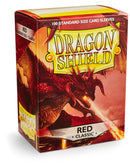 Image for Dragon Shield Classic - Red (100-Pack) - Card Sleeves