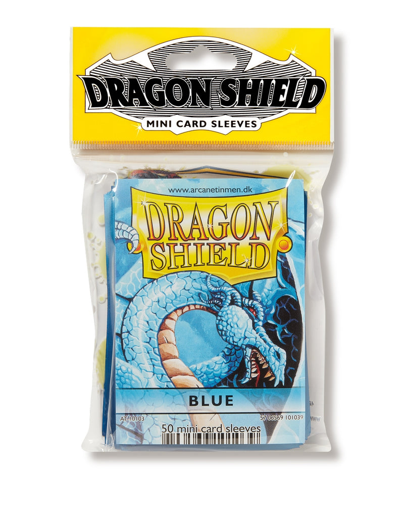 Image for Dragon Shield Japanese Sleeves - Blue (50-Pack) - Card Sleeves