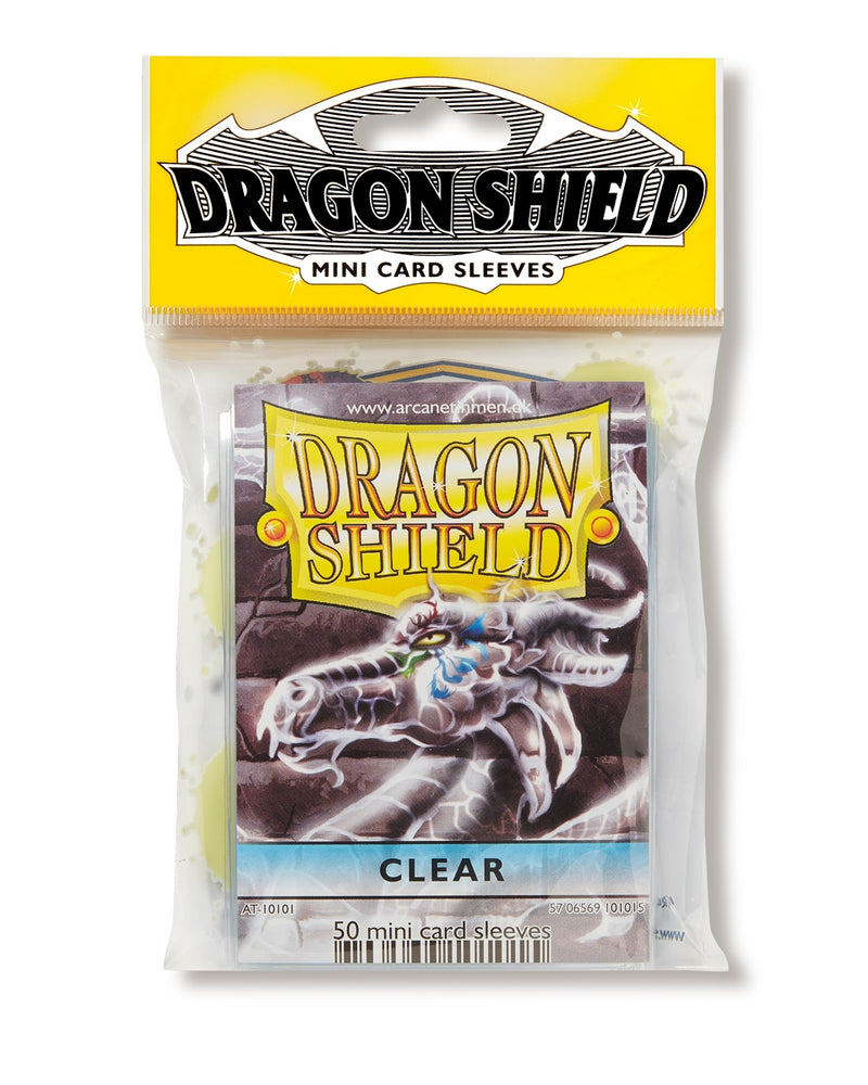 Image for Dragon Shield Japanese Sleeves - Clear (50-Pack) - Card Sleeves