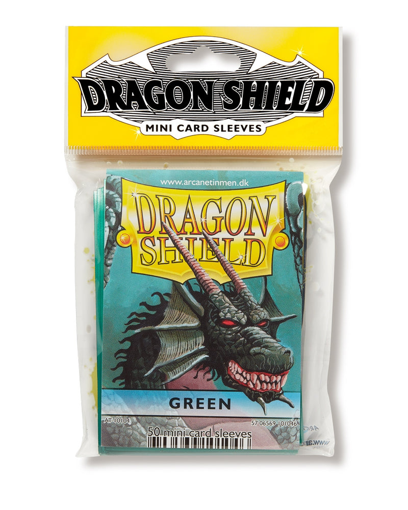 Image for Dragon Shield Japanese Sleeves - Green (50-Pack) - Card Sleeves