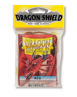Image for Dragon Shield Japanese Sleeves - Red (50-Pack) - Card Sleeves