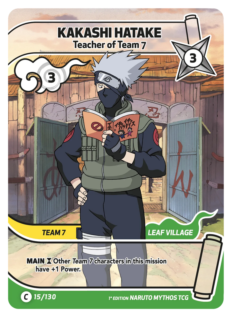 Image for Kakashi Hatake — Teacher of Team 7 (015/130) (KSH) - Naruto Mythos TCG