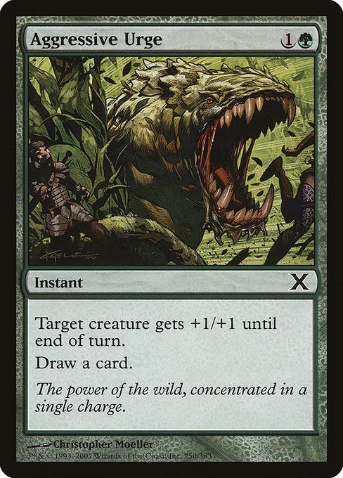 Image for Aggressive Urge (250) [10th Edition]