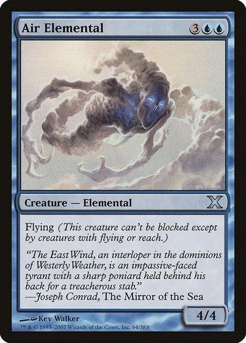Image for Air Elemental (64) [10th Edition]