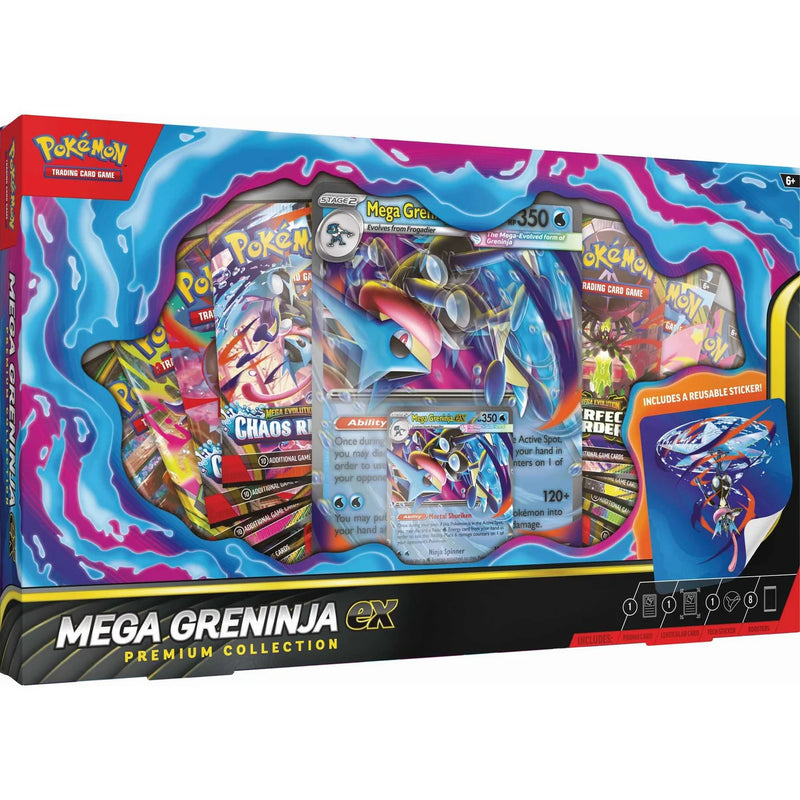Pokémon TCG: Mega Greninja ex Premium Collection preorder