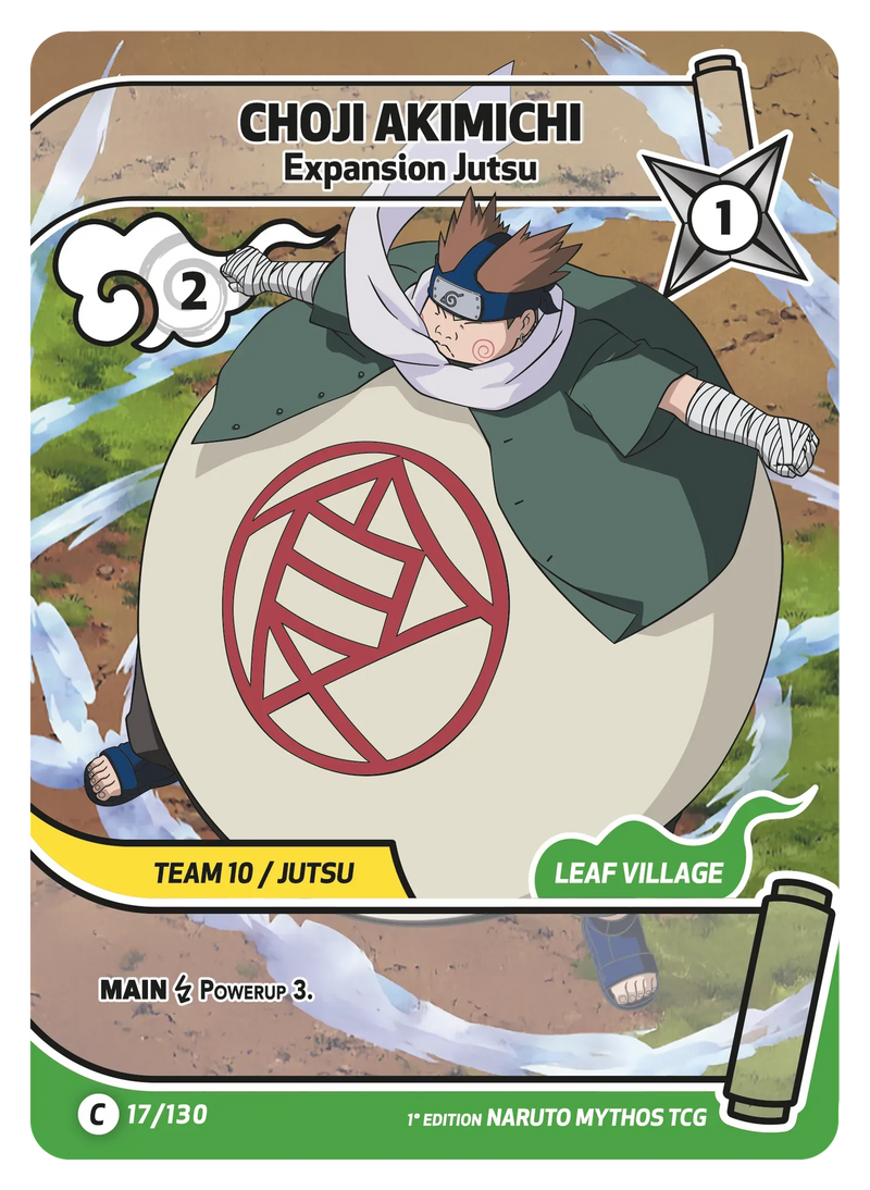 Image for Choji Akimichi — Expansion Jutsu (017/130) (KSH) - Naruto Mythos TCG