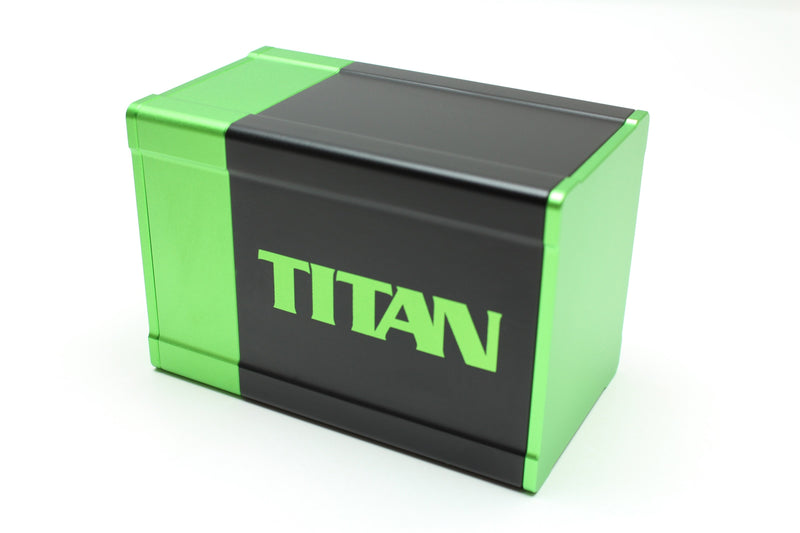 Image for TITAN Deck Box - Green - Deck Boxes