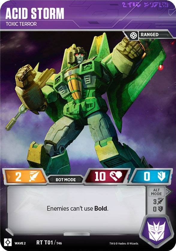 Image for Acid Storm - Toxic Terror (1) - Transformers TCG