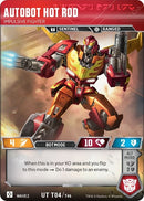 Image for Autobot Hot Rod - Impulsive Fighter (4) - Transformers TCG
