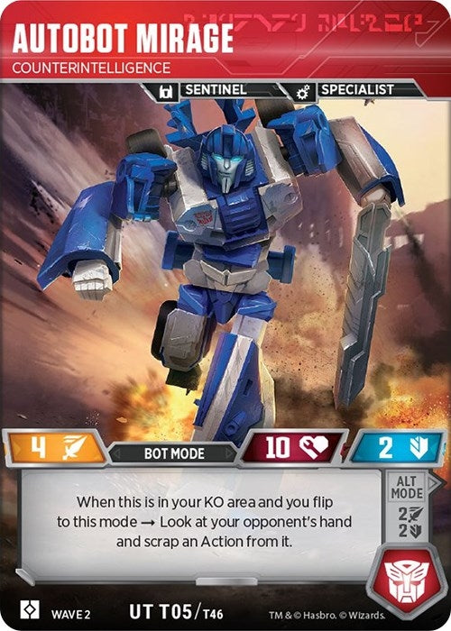 Image for Autobot Mirage - Counterintelligence (5) - Transformers TCG