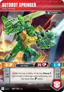 Image for Autobot Springer - Aerial Defense (7) - Transformers TCG
