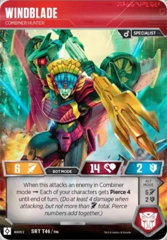 Image for Windblade - Combiner Hunter (46) - Transformers TCG