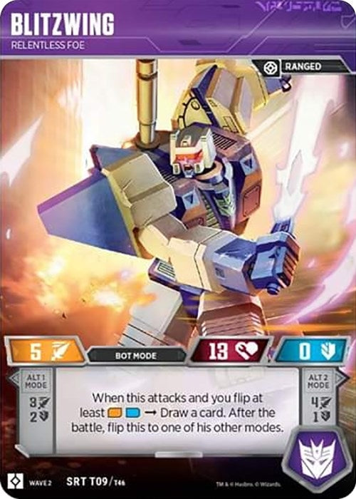 Image for Blitzwing - Relentless Foe (9) - Transformers TCG