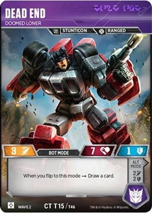 Image for Dead End - Doomed Loner (15) - Transformers TCG