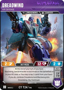 Image for Dreadwind - Air Defense (24) - Transformers TCG