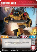 Image for Sunstreaker - Bold Warrior (42) - Transformers TCG