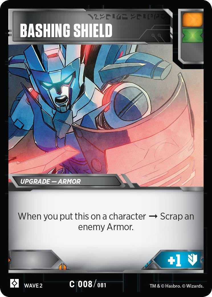 Image for Bashing Shield (8) - Transformers TCG