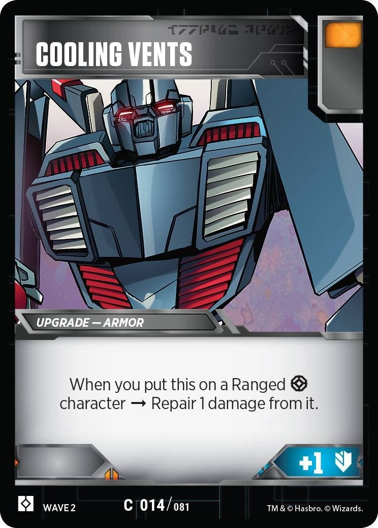 Image for Cooling Vents (14) - Transformers TCG
