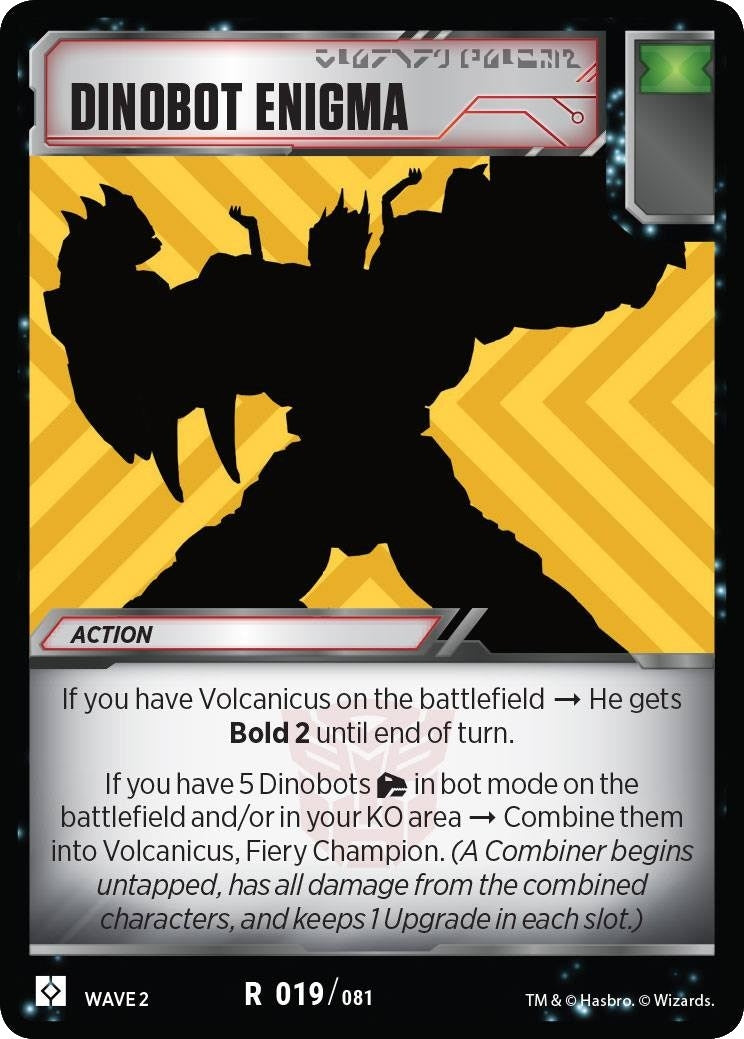 Image for Dinobot Enigma (19) - Transformers TCG