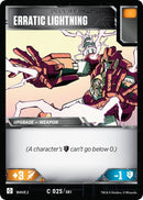 Image for Erratic Lightning (25) - Transformers TCG
