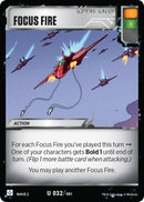 Image for Focus Fire (32) - Transformers TCG