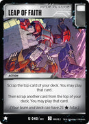 Image for Leap of Faith (40) - Transformers TCG