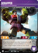 Image for Scrapper - Construction Foreman (Wave 2A - Devastator) (6) - Transformers TCG