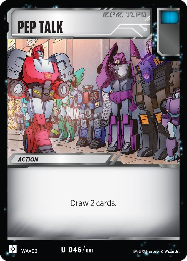 Image for Pep Talk (46) - Transformers TCG