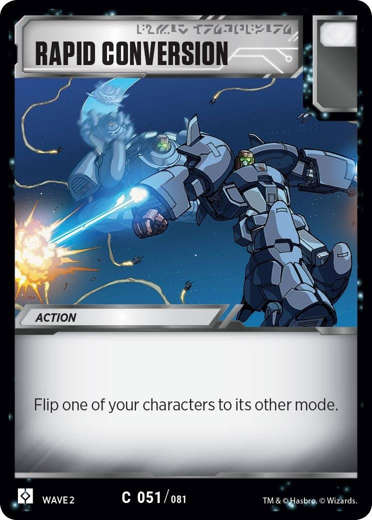 Image for Rapid Conversion (51) - Transformers TCG