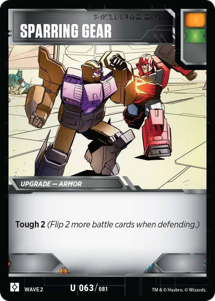 Image for Sparring Gear (63) - Transformers TCG